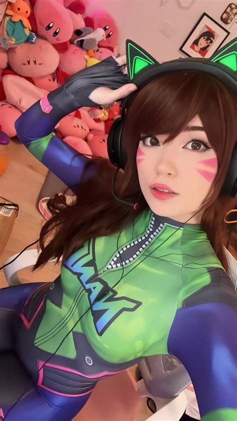 emiru see through|Emiru's Dva Cosplay .